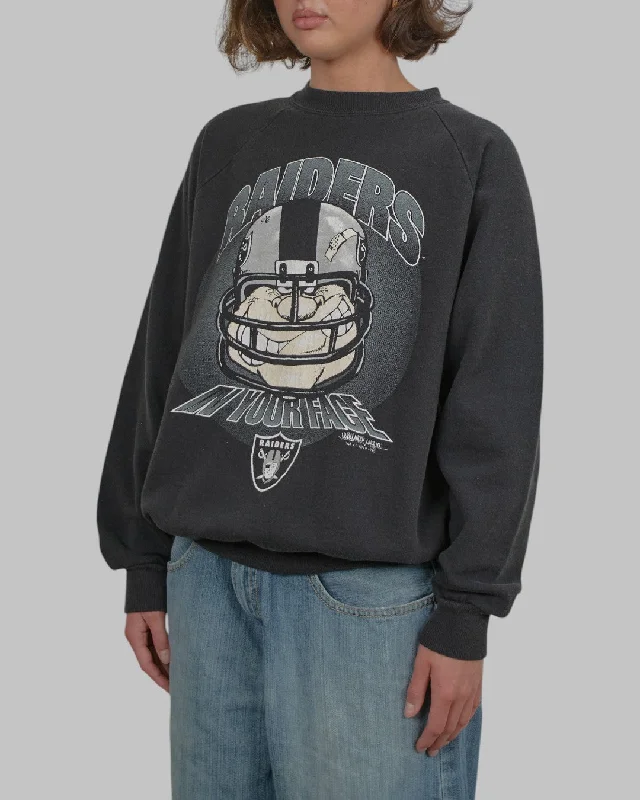 men's affordable sweatshirts-(M) 90s Raiders