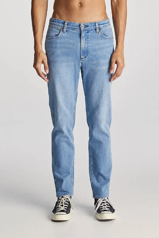 men's recycled pants-Spencer Jean Old Town Blue