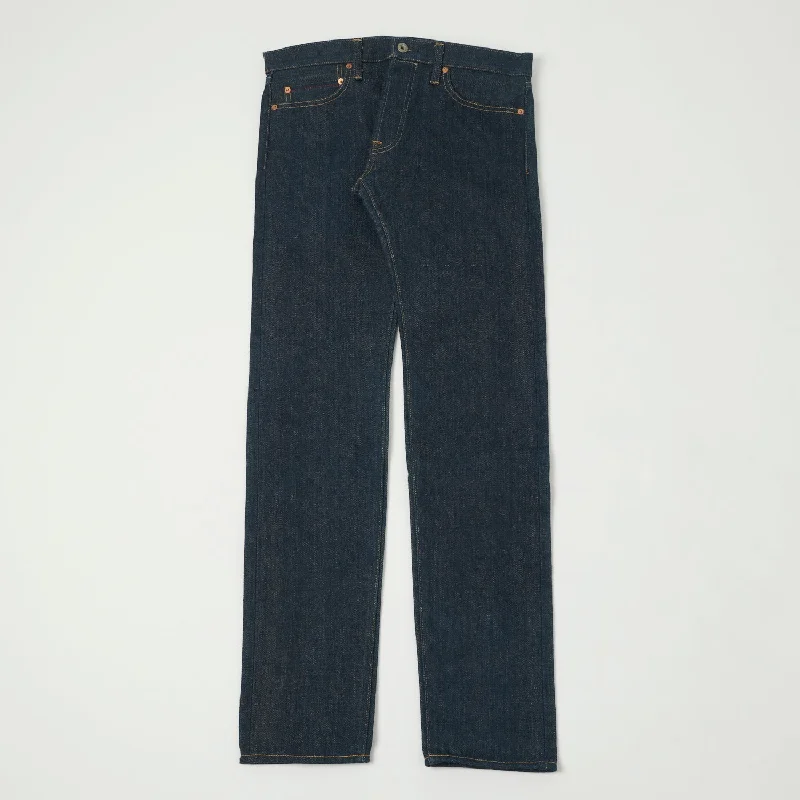 men's comfortable trousers-ONI 622ZR 20oz 'Secret Denim' Relaxed Tapered Jean - Raw