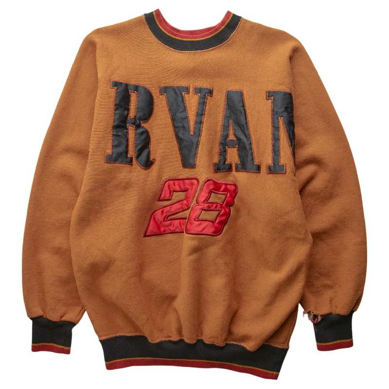 men's fishing sweatshirts-(M) 90s Irvan Racing