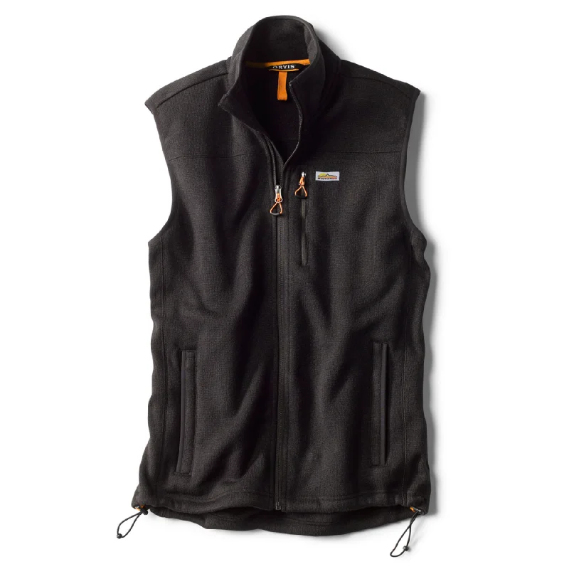 men's cargo vests-Orvis Men's R65 Sweater Fleece Vest