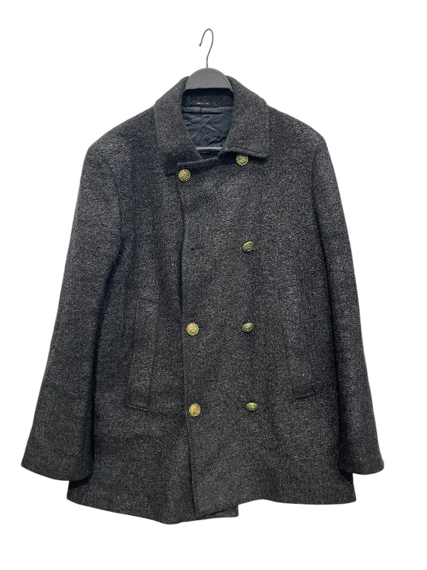 men's relaxed fit coats-Maison Margiela/Trench Coat/52/Wool/GRY/