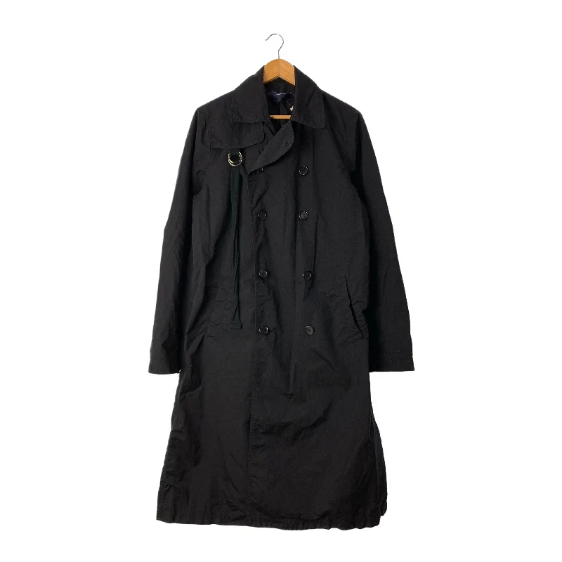 men's soft coats-John UNDERCOVER/Coat/Black/JUU4305