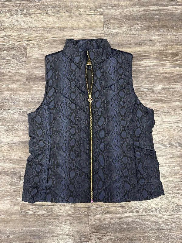 men's hunting vests-Vest Other By Michael By Michael Kors In Snakeskin Print, Size: L