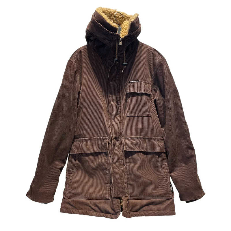 men's retro coats-HYSTERIC GLAMOUR/Trench Coat/Corduroy/BRW/3 pocket