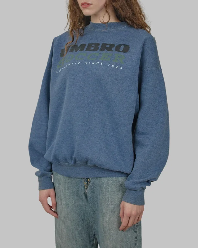 men's trendy sweatshirts-(L) 90s UMBRO Soccer