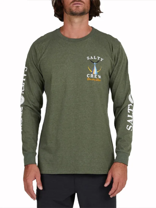 men's party t-shirts-Tailed L/S Standard Tee