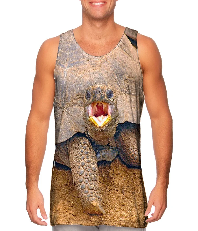 men's tank top latest trends-Wrong Side Of The Shell Baby Tortoise