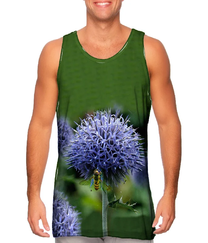 men's tank top selection-Yellow Bee Wobble