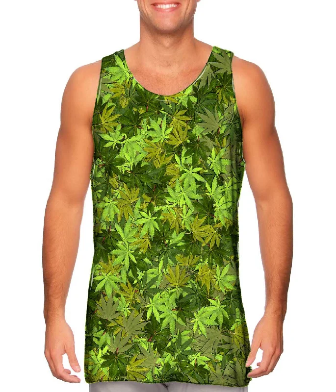 men's tank top for men active-Yellow Haze Legalize It