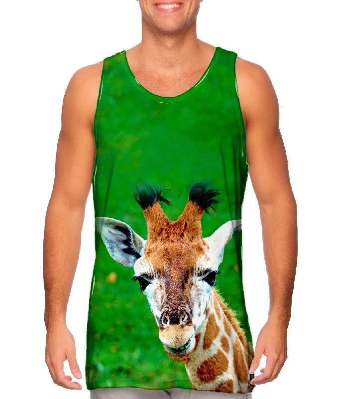 men's tank top basic-Zippy Giraffe